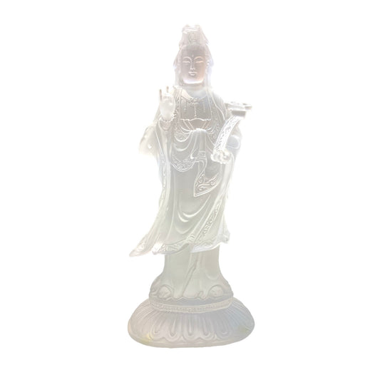 Frosted Ru Yi Guan Yin Display