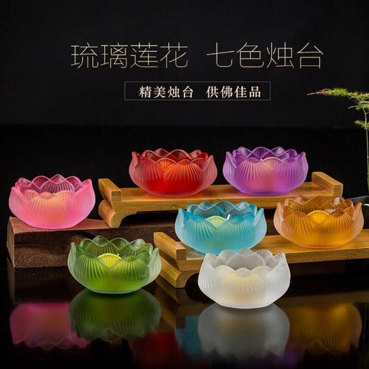 Lotus Candle Holder Display