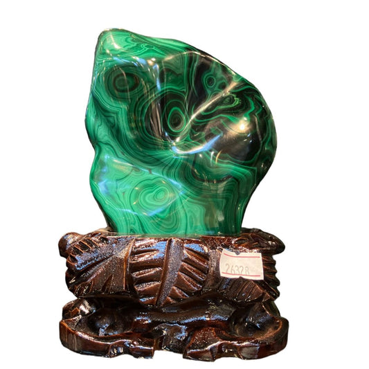 Malachite Polished Crystal Stone