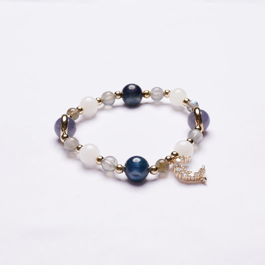 Kunzite Labradorite Designer Bracelet