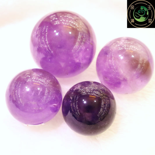 Natural Amethyst Crystal Ball