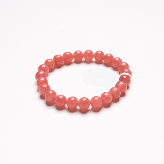 Premium Icy Rhodochrosite Bracelet