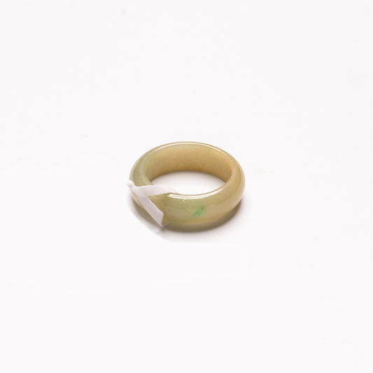 Yellow Jade Ring