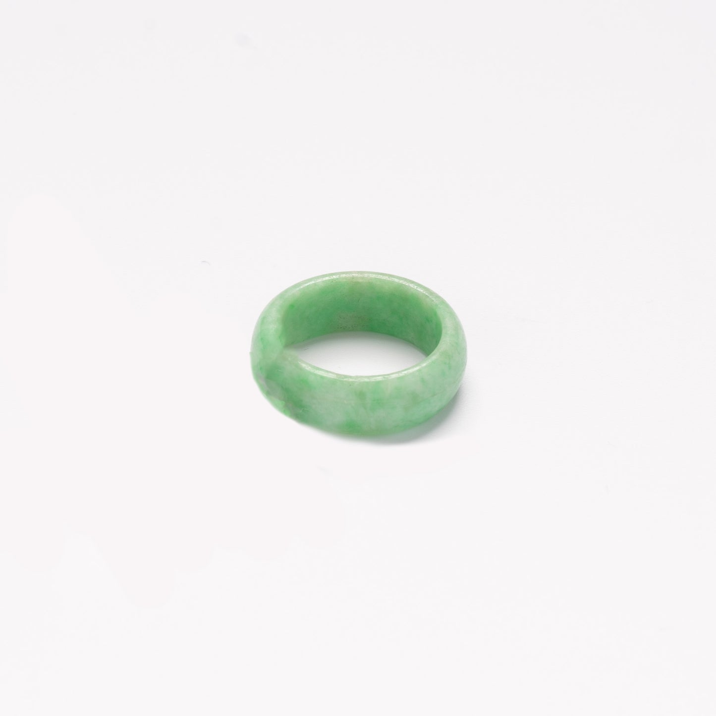 Apple Green Jade Ring