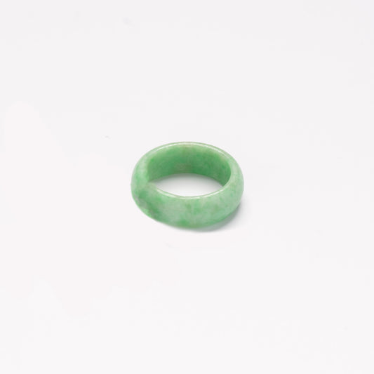 Apple Green Jade Ring