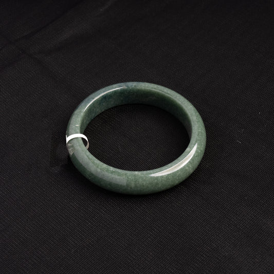 Olive Green Jade Bangle