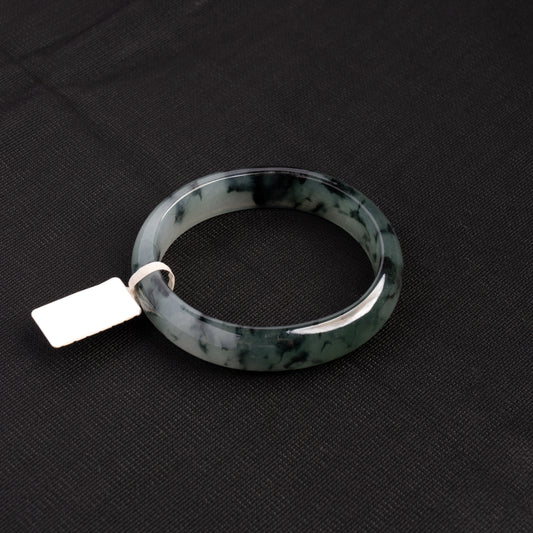 Glass Piao Hua Jade Bangle