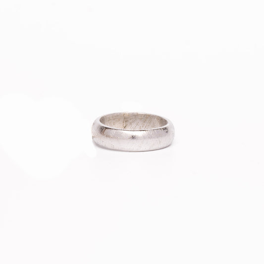 Plain Meteorite Ring Band