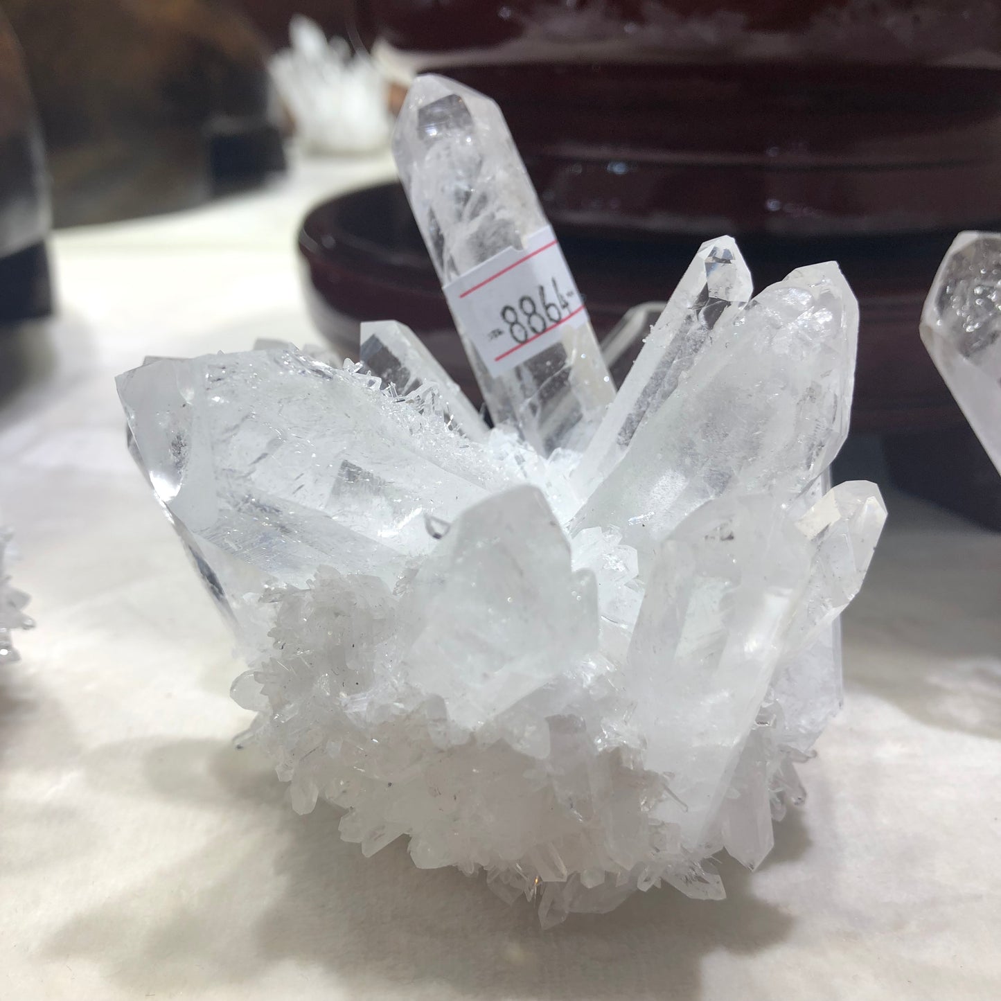 Natural Clear Quartz Cluster