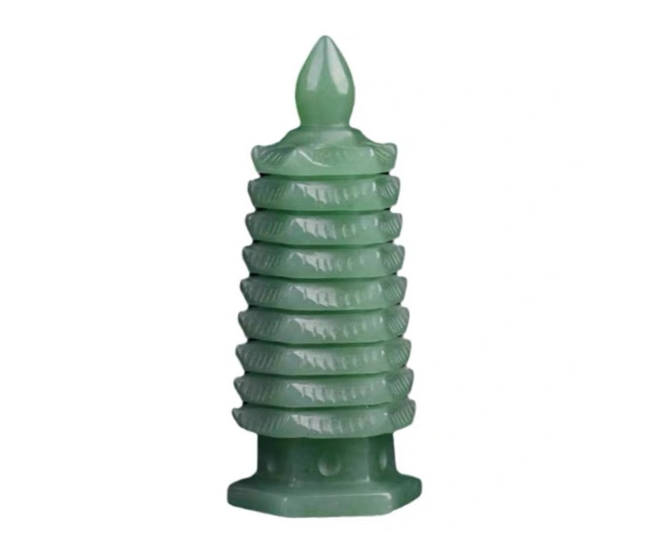 Aventurine Pagoda 9 Level