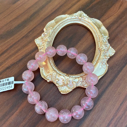 Premium Madagascar Rose Quartz Bracelet