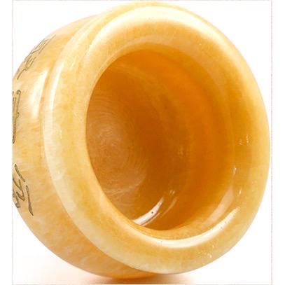 Yellow Jade Wealth Bowl [Empty]